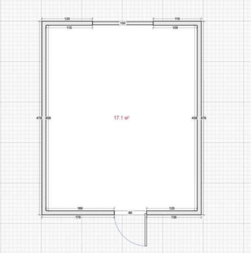 Файл:Станционная 2-я 21 офис 17,1м² (план).jpg