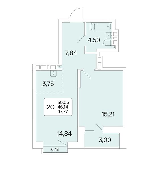 Файл:Расцветай на Красном дом 2 квартира №114.jpg