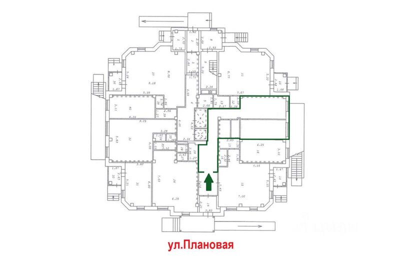 Файл:Плановая 52 1 этаж (план).jpg
