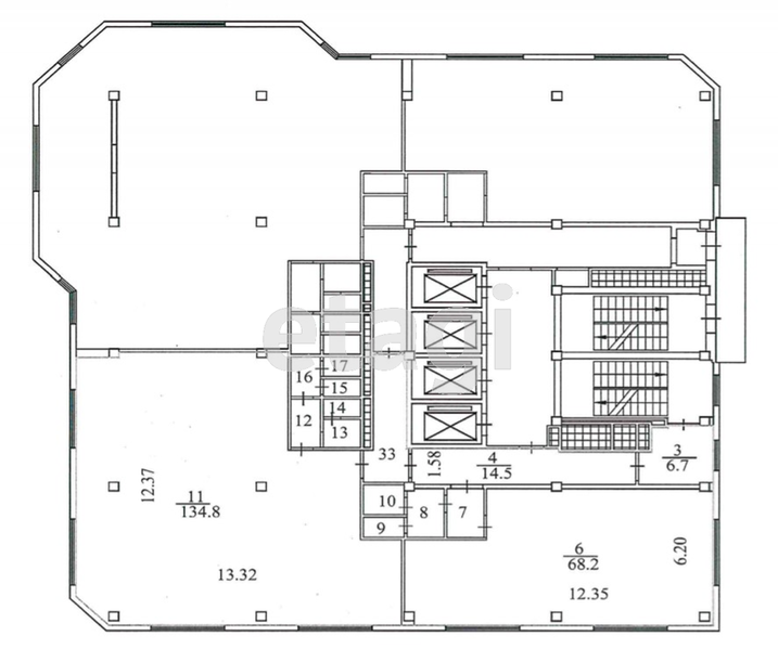 Файл:Депутатская 46 (15 этаж план).png