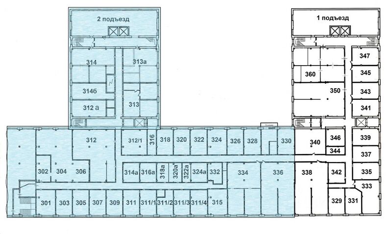 Файл:Королёва 40 к40 3 этаж (план).jpg