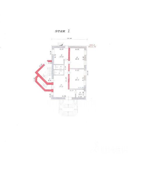 Файл:Комсомольский проспект 22 (план 1 этаж).jpg