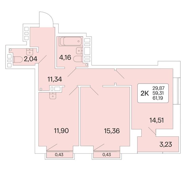 Файл:Расцветай на Красном дом 2 квартира №113.jpg