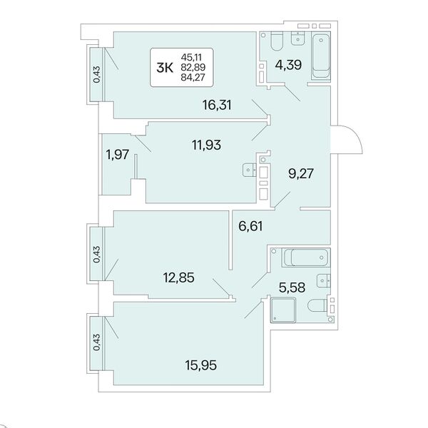 Файл:Расцветай на Красном дом 2 квартира №116.jpg