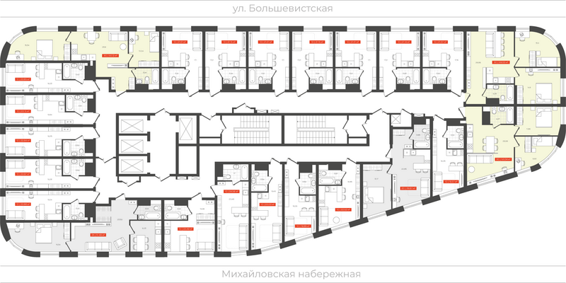 Файл:Freedom башня В 13 этаж (план).png
